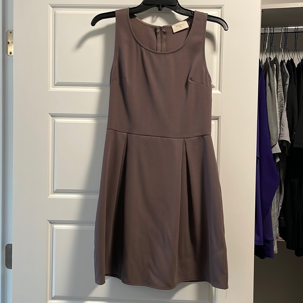 Gray dress
